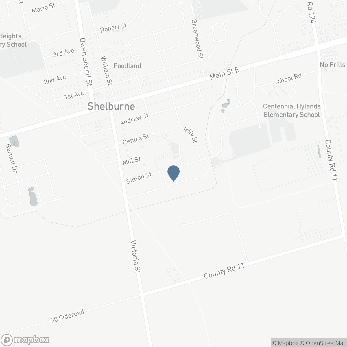 309 SIMON STREET, Shelburne, Ontario L9V 2Y5